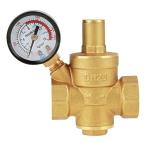  водяное давление демпфер DN20 латунь регулировка возможность водяное давление регулятор механический редуктор редукционный клапан давления мера измерительный прибор имеется водяное давление настройка контейнер давление регулировка оборудование 