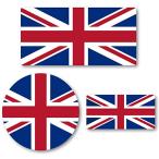 Isaac Trading Англия национальный флаг стикер атмосферостойкий * водостойкий прямоугольный 2 листов (81×54mm,36×24mm)+ круглый ( диаметр 54mm) итого 3 шт. комплект 