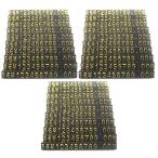 KINOKINO цена Cube S 30 шт. комплект сумма таблица цен .( чёрная основа золотой знак )