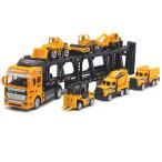 MORYTRADE Carry машина строительство машина миникар 6 шт. имеется большой прицеп .. машина 32cm 1/48 6+ строительство машина комплект 