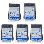  день Izumi поли Tec дезодорация пакет .. пакет дезодорация пыль упаковка сделано в Японии чёрный 20L 10 листов входит ×5 шт. комплект 