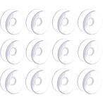Pstyle. присоска двусторонний прозрачный фиксация место хранения удобный товары диаметр 3cm 12 шт. комплект PST-040