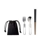  ножи комплект нержавеющая сталь модель 3 позиций комплект | кемпинг уличный Solo кемпинг один человек минут палочки для еды ложка вилка . данный для мобильный упаковочный пакет имеется 