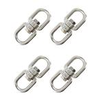 FregocS вертлюг ..8mm из нержавеющей стали удобный 4 шт. комплект вращение can .....SW-OO-M8-4p