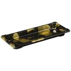  центр химия сделано в Японии одноразовый контейнер CF суши контейнер L наматывать золотой песок .-BK.50 листов входит размер : примерно 22×9×2.2cm