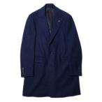 2023AW ラルディーニ マーチンゲール チェスターコート LARDINI IT23033E_ITC61619_830BL メンズ ブランド 膝上 2023年秋冬新作