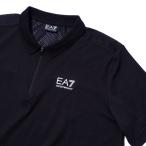 EA7ジップアップポロシャツ7M0...