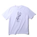  mezzo n лисица MAISON KITSUNE party лиса комфорт футболка PM00116 белый мужской бренд высококлассный 2025AW 2025 год осень-зима [030420]