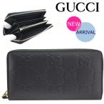 グッチ GUCCI 財布 新作 レディース 長財布 新品 ラウンドファスナー長財布 グッチシマ ジャンボGG 黒/ブラック アウトレット 795176
