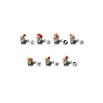 スプラトゥーン３ コジャケ ハンコ付きフィギュア 全７種  バンダイ キャンディトイ　食玩