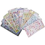 かわいさいっぱいぷっくりシール