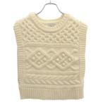 ショッピングIT Gypsohila ジプソフィア ポップコーンニットベスト  アイボリー F IT0PJA8J3ECW