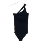 INSCRIRE Anne s прозрачный one плечо ребра майка черный IT1C69HFUVQQ