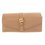 ショッピングchloe Chloe クロエ アビー ロングレザーウォレット  ベージュ  IT22MCQKYZWG
