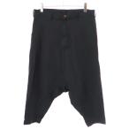 COMME des GARCONS HOMME PLUS Comme des Garcons Homme pryu spo li.. обезьяна L укороченные брюки PP-P070 черный S IT26AA8658S0