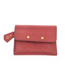 LOUIS VUITTON ルイヴィトン M62185 モノグラム アンプラント ポルトフォイユポンヌフコンパクトウォレット シリアル TN4186 レッド - IT4GUO9OBI6M