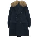 LARDINI Lardini мех цвет nep твид двойной пальто JD23144 темно-синий 44 IT4U4LSMQEOO