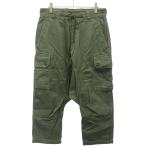 FUMITO GANRYUf Mito ganryu 22SS F-2 sarrouel pants шаровары FU7-PA-04 оливковый 1 IT4UZTVC05E8