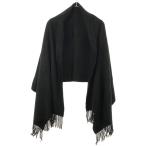 Na.enae шерсть бахрома muffler черный IT50B30OOY2S