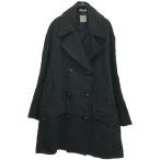 MADISON BLUE Madison голубой 20SS BIG PEA COAT HEAVY LINENlinen большой бушлат MB201-2010B черный 00(XS) IT5BDN9YW2K0