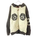 ショッピングカウチン TODAY edition トゥデイエディション 23AW FLUX Cowichan Sweater カウチンニットセーター  アイボリー ブラウン F IT5KMK87VXC8