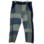 ショッピングGARCONS COMME des GARCONS SHIRT コムデギャルソンシャツ 21AW ツイードパッチワークコーデュロイパンツ FH-P007 ネイビー S IT790NU9HW1K
