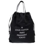 LOUIS VUITTON×fragment design ルイヴィトン フラグメントデザイン 2017 日本限定 カバ・ライト キャンバス トートバッグ M43415 ブラック  IT7VQM9QM14C