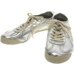 Onitsuka Tiger オニツカタイガー MEXICO 66 ローカットスニーカー 1183B566 シルバー 27cm IT8CFMRHIOPX