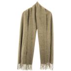 EDWARD BROWN エドワードブラウン カシミヤマフラー  キャメル  IT8FBBMMQATE