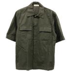 ショッピングbottega BOTTEGA VENETA ボッテガヴェネタ ショートスリーブシャツ 581217 VKBS0 カーキグレー系 38 IT9I2NDTTCHK