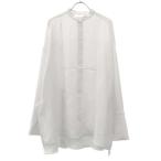 ショッピングIT ENFOLD エンフォルド 25SS SLIT SHIRT BLOUSE スリットシャツブラウス 300IS230-2661 ホワイト 38 IT9SYR7ZMT08