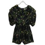 MSGM M e волокно - M пуховка рукав цветок tops 227152-99 черный 38
