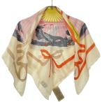 GUCCI Gucci 23AW шелк шарф слоновая кость U ITAW191FS0HI