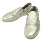 PHILIPPE MODEL Philip модель Leather LEON Slipon кожа туфли без застежки спортивные туфли серебряный 42 ITCAEELXNB64