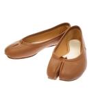 Maison Margiela22 mezzo n Margiela tabi Flat туфли-лодочки балетки Brown 37 ITCEM6HL2L62