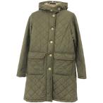 MACKINTOSH Macintosh обратная сторона боа стеганое полотно капот пальто хаки 36 ITD0RSH8D9SA