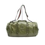 GUCCI Gucci двойной G имеется Large кожа большая спортивная сумка хаки ITD5CAPEAPX0