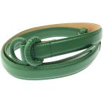 CLANEklaneDOUBLE RING BELT двойной кольцо ремень зеленый ITE9ZLOGAFQX