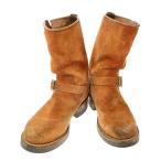 MADE IN GM JAPAN メイドインジーエムジャパン miracle スエードレザーエンジニアブーツ  ブラウン 8 1/2 ITF7F2E970KG