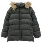 ショッピングモンクレール MONCLER モンクレール 茶タグ ファーダウンジャケット  ブラック 2 ITFCUMGR31NO