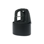 PRADA Prada кожа широкий ремень 4280 черный 32/80 ITFLJTOC8YHS