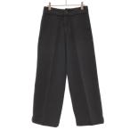 COMME des GARCONS COMME des GARCONS コムデギャルソンコムデギャルソン 10AW ウールコットンパンツ RF-P007 ブラック XS ITGKTTD5DKWG