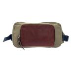 Paul Smith Paul Smith кожа нейлон сумка-пояс хаки серия × Brown × темно-синий ITGWP5WXUGVK