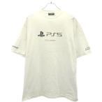 BALENCIAGA バレンシアガ Playstation PS5 プリント オーバーサイズTシャツ 651795 TKVF3 ホワイト XXS ITHSJWKQA3VA