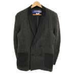 JUNYA WATANABE COMME des GARCONS MAN ジュンヤワタナベ コムデギャルソンマン 15AW ショールカラーニットジャケット グレー S ITJ0Y0MWXPDS