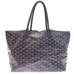 GOYARD ゴヤール サンルイPM PVCトートバッグ  ネイビー系  ITJDSNL4BI7C