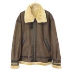 mastermind JAPAN×ALPHA mastermind Japan × Alpha 21AW B-3 JACKET искусственный мутон жакет Brown M ITJYJURSR2RO