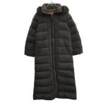 ショッピングmoncler MONCLER モンクレール ダウンコート Z4H0092 ダークブラウン 0 ITKAGMJQEDSG