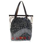 MARNI マルニ 2019 表参道店限定 インナーバッグ付き PVCクリアトートバッグ  クリアブラウン系×マルチカラー  ITLG2Z15H0D4