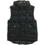 ショッピングmoncler MONCLER モンクレール BARNEYS NEWYORK 銀座10周年限定モデル CHARTR フーデッドダウンベスト 42091433007 ブラック 1 ITLWA5L3IQOG